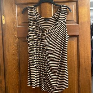 Willi Smith  Black and Tan tank